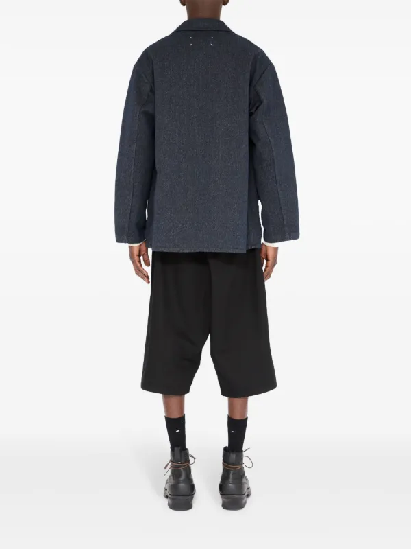 Maison Margiela コットン ジャケット | ブルー | FARFETCH JP