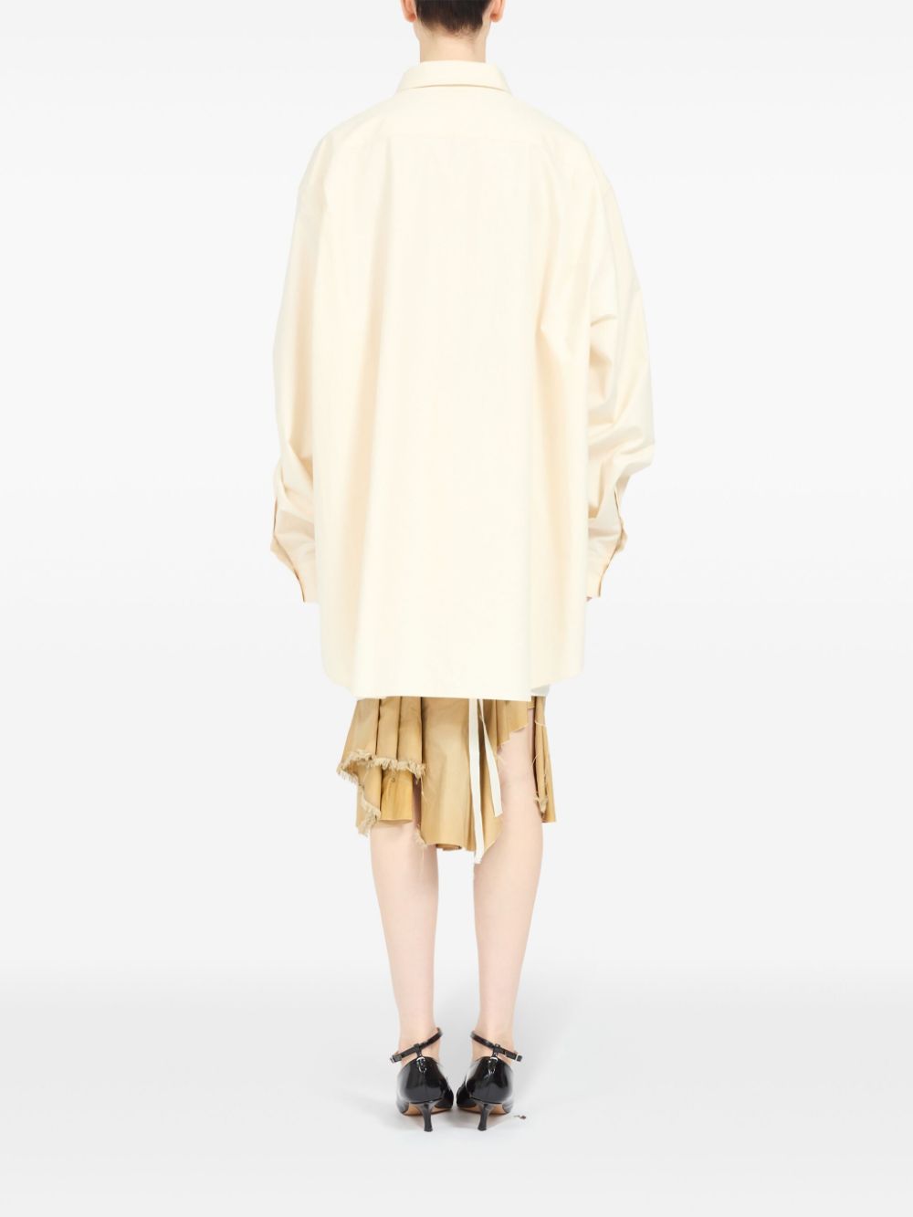 Maison Margiela oversized cotton shirt Women