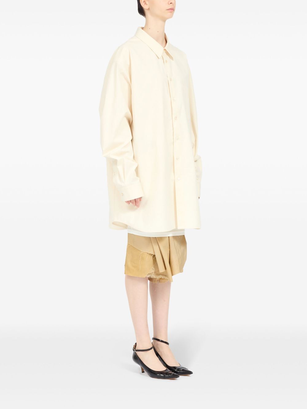 Maison Margiela oversized cotton shirt Women