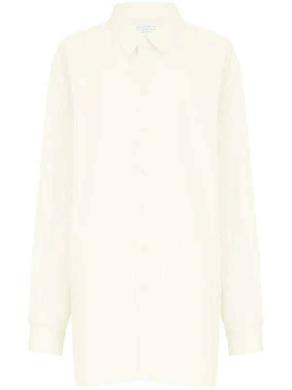 Maison Margiela オーバーサイズ シャツ | ニュートラル | FARFETCH JP