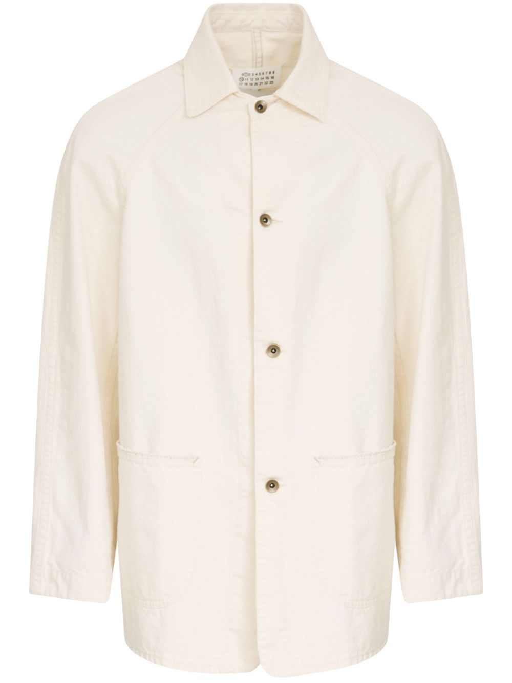 Maison Margiela Katoenen shirtjack Beige