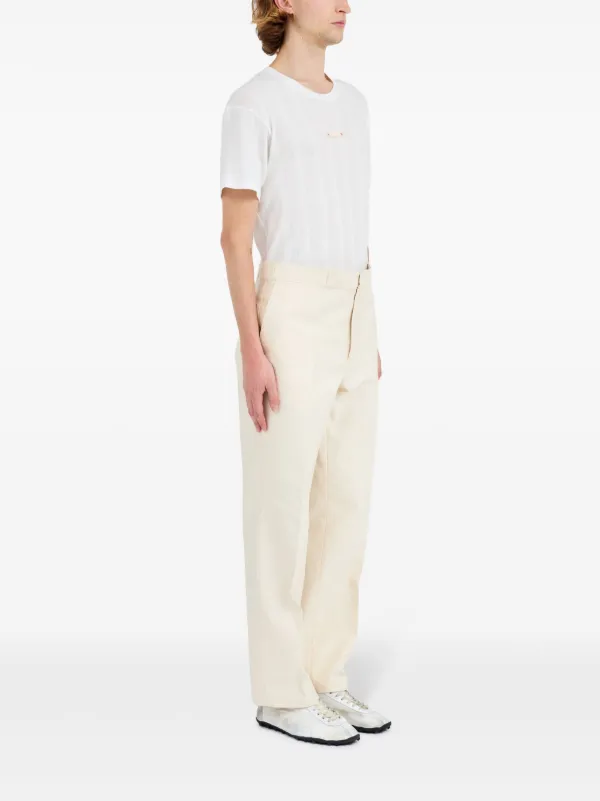 Maison Margiela コットンパンツ | ホワイト | FARFETCH JP