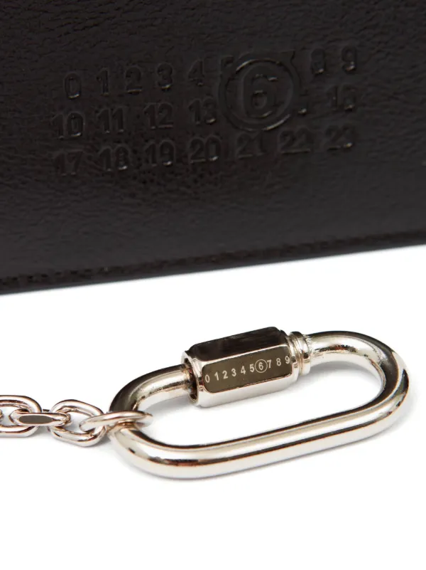 【関税&送料込】Mm6 Maison Margiela Utility Key Card Holder MM6 Maison Margiela Utility Key Cardholder | Red | FARFETCH