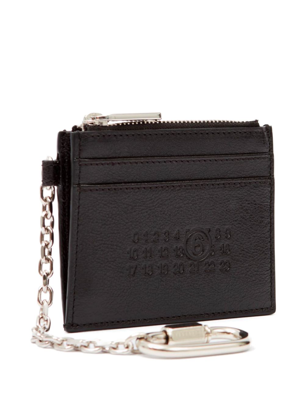 MM6 Maison Margiela Utility Key pasjeshouder Zwart