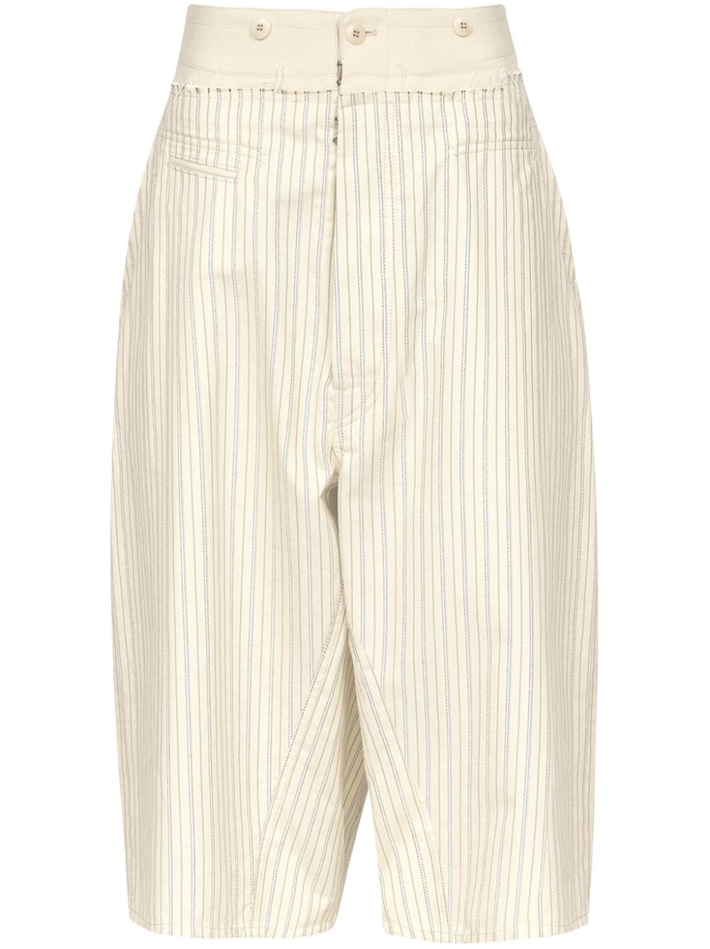 Maison Margiela striped shorts - Neutrals