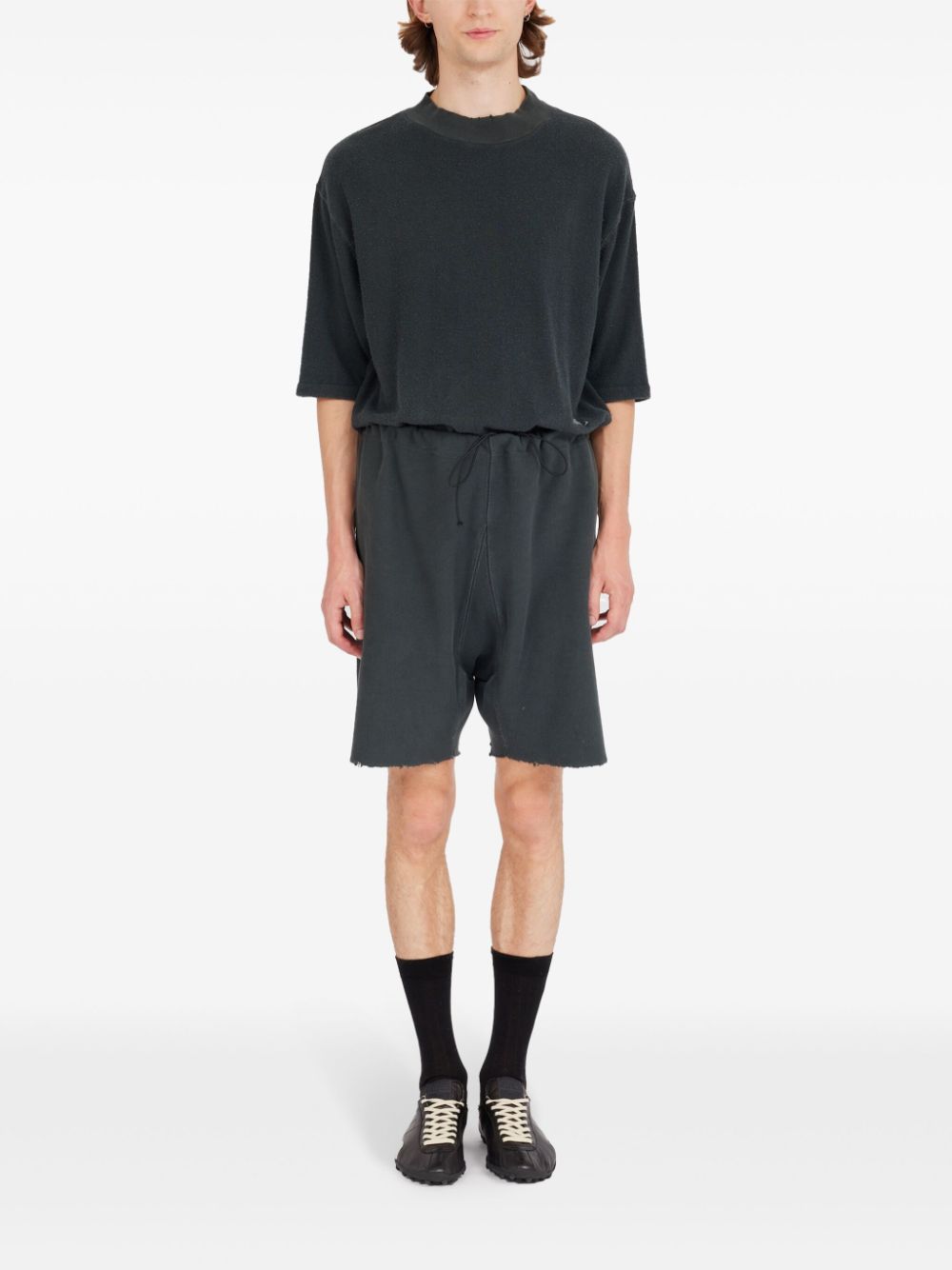 Maison Margiela Katoenen shorts - Grijs