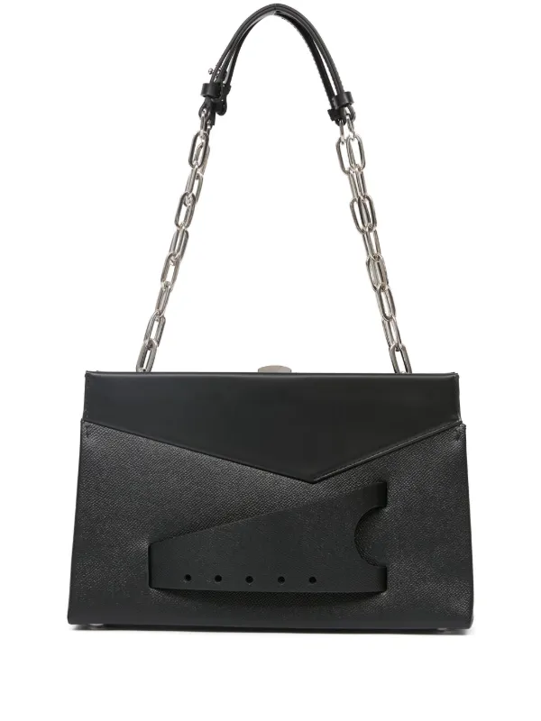 Maison Margiela Snatched ショルダーバッグ S | ブラック | FARFETCH JP