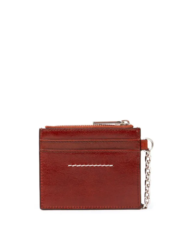 【関税&送料込】Mm6 Maison Margiela Utility Key Card Holder MM6 Maison Margiela Utility Key Cardholder | Red | FARFETCH