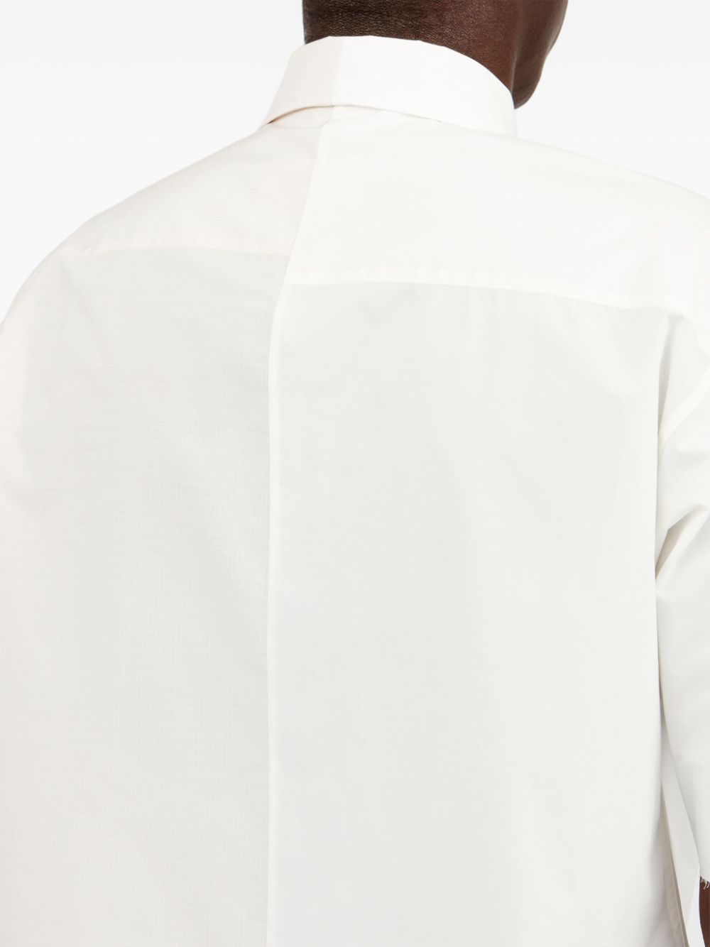 MM6 Maison Margiela asymmetric cotton shirt Men