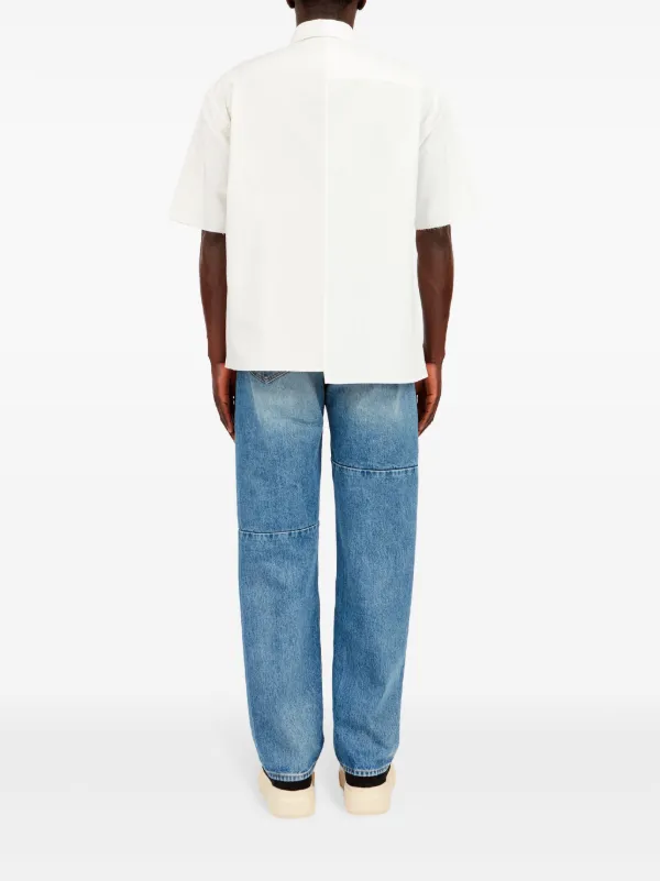 福袋 バースデイ MM6 Maison Margiela アシンメトリー シャツ | ホワイト トップス