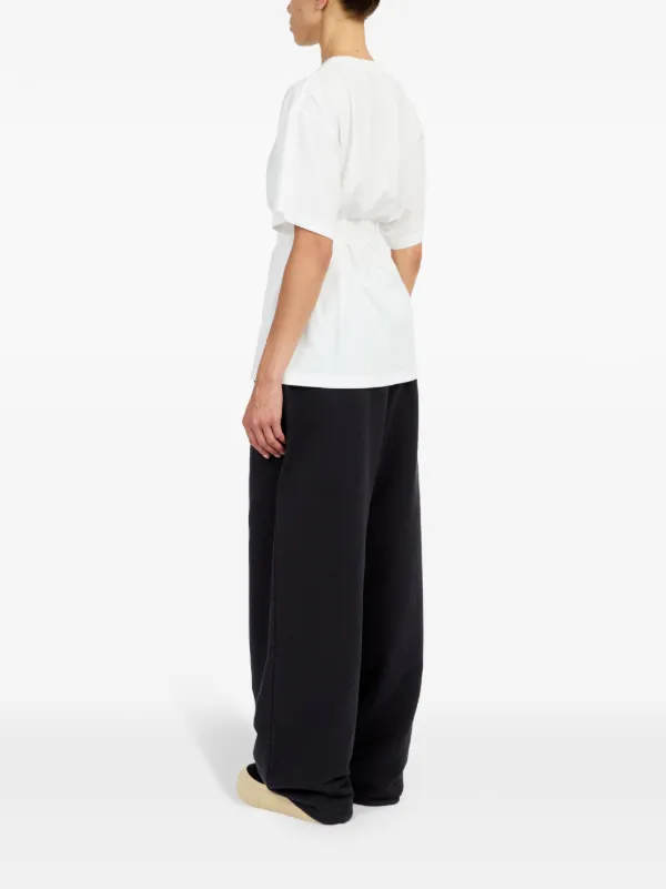 MM6 Maison Margiela テープディテール Tシャツ | ホワイト
