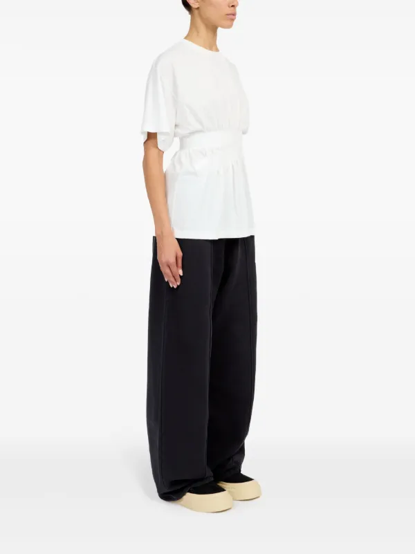 ◆MM6 Maison Margiela◆ ディテール クルーネックTシャツ MM6 Maison Margiela (エムエムシックス メゾン マルジェラ