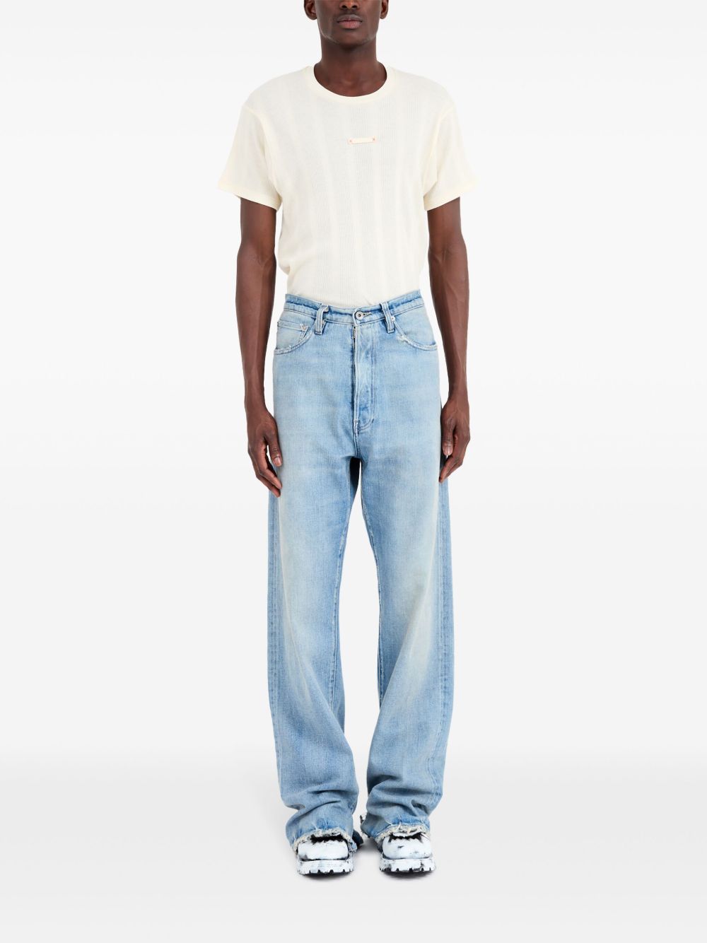 Maison Margiela Straight jeans - Blauw