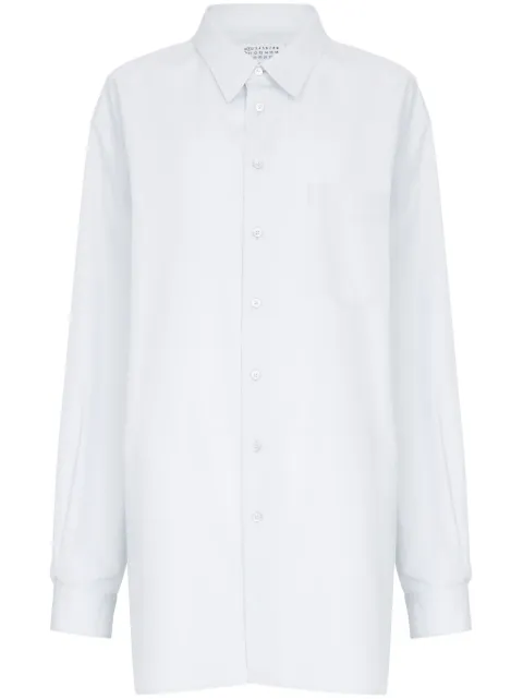 Maison Margiela long-length cotton shirt