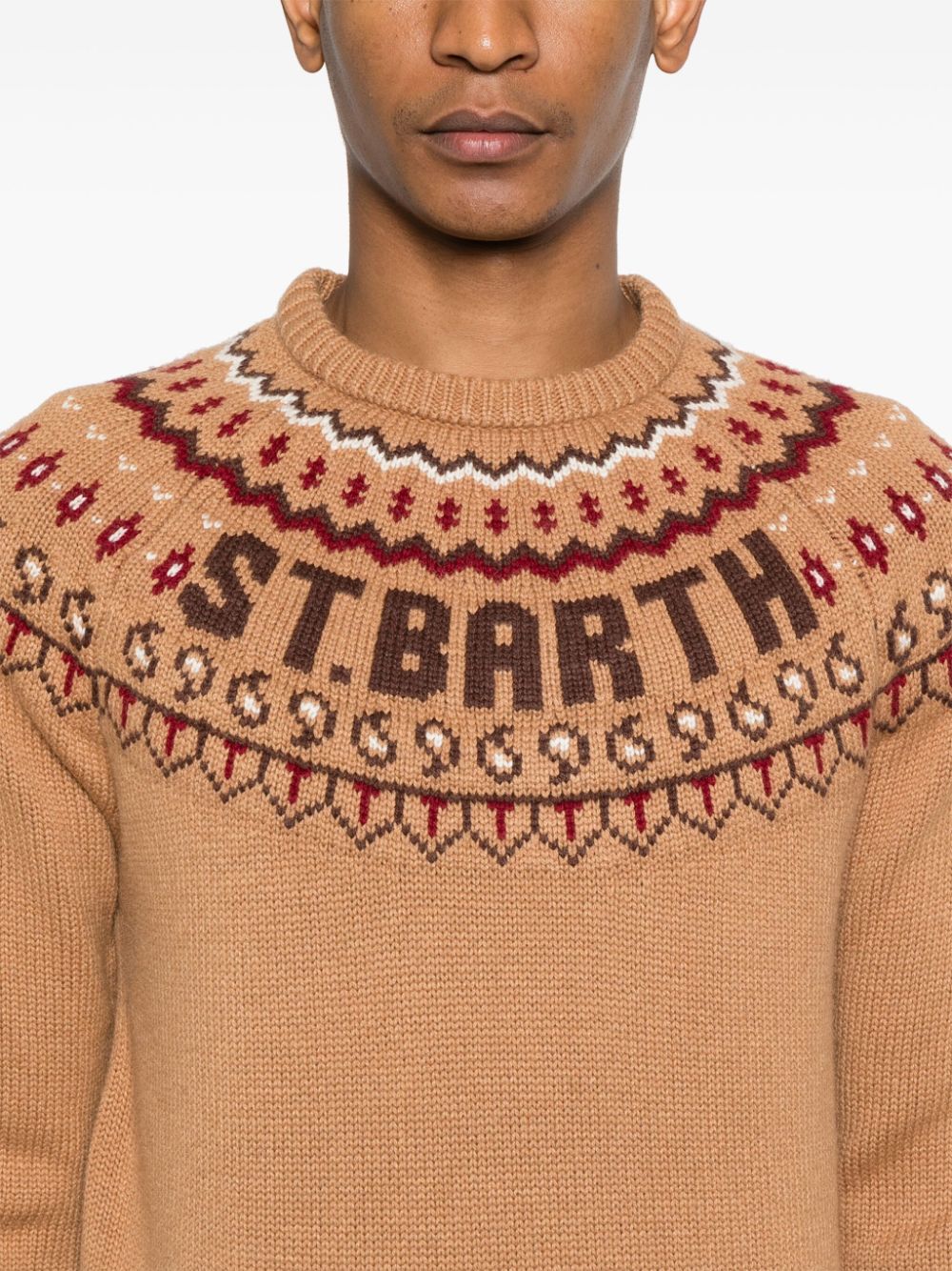 MC2 Saint Barth Heron Nordic sweater Men