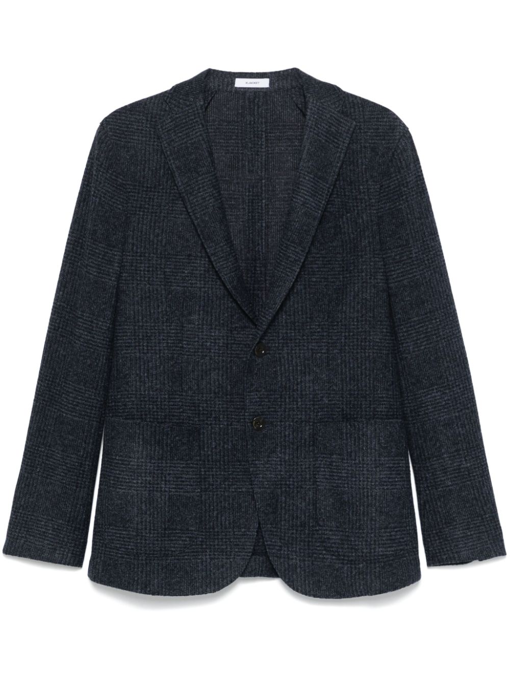 Boglioli checked blazer - Blue