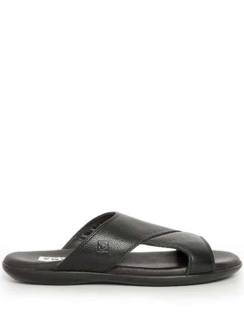 Amir Slama faux-leather slides