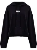 MM6 Maison Margiela numbers-motif hoodie - Black
