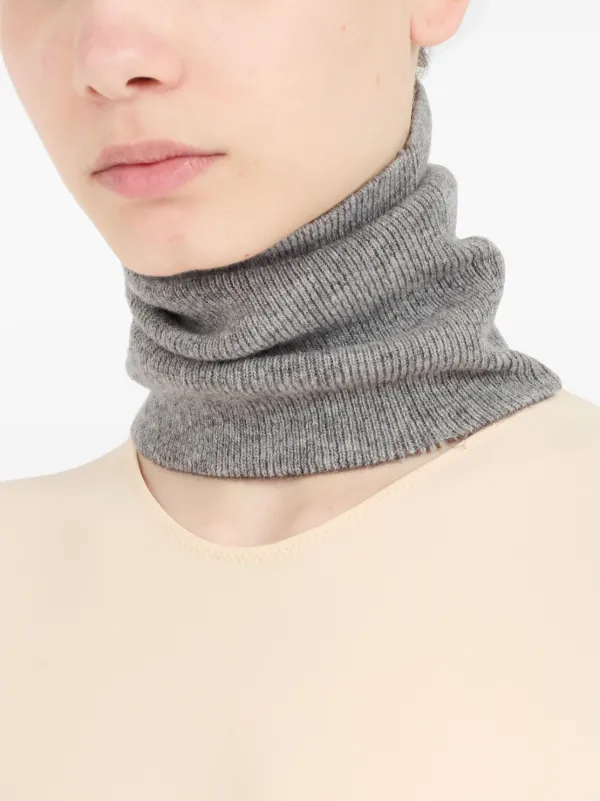 Maison Margiela ウールスカーフ | グレー | FARFETCH JP