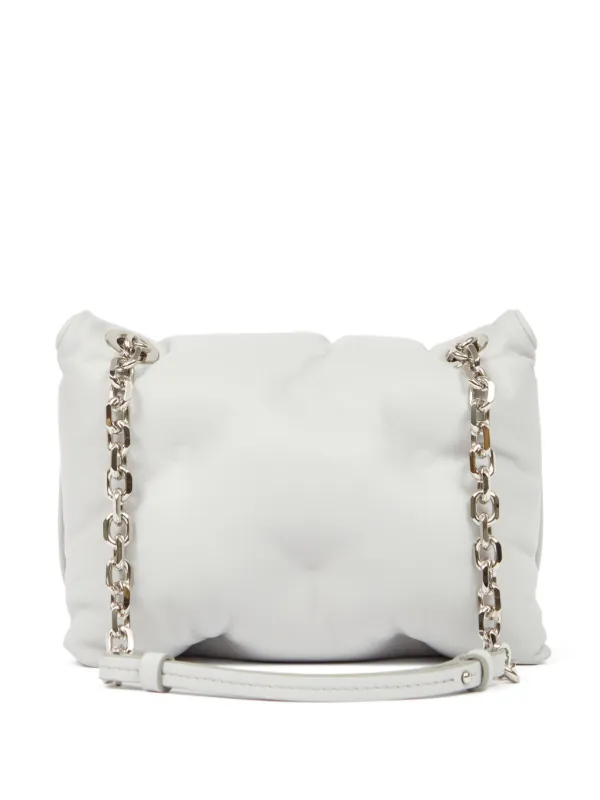 【メゾンマルジェラ】セール！GlamSlam ショルダー オフホワイト Maison Margiela(メゾンマルジェラ) GLAM SLAMショルダーバッグ