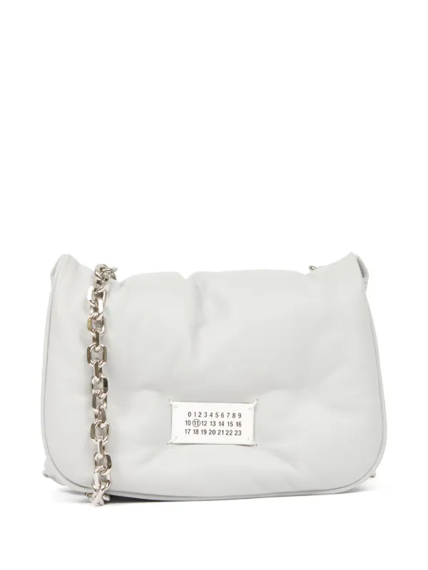 Maison Margiela ホワイト ショルダーバッグ Maison Margiela Glam Slam ショルダーバッグ M | ホワイト