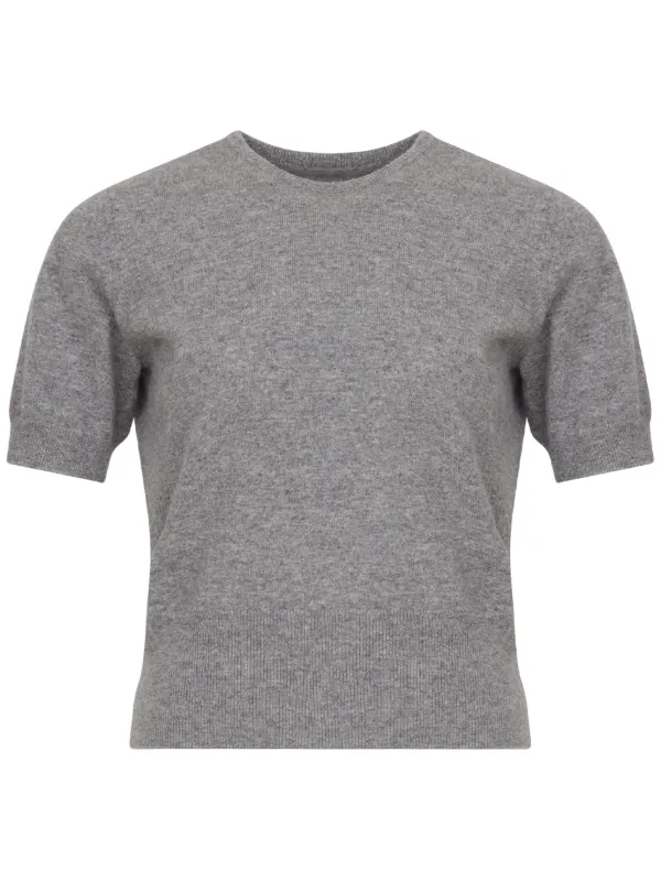Maison Margiela クルーネック セーター ポケット付き グレー Maison Margiela クルーネック セーター | グレー | FARFETCH JP