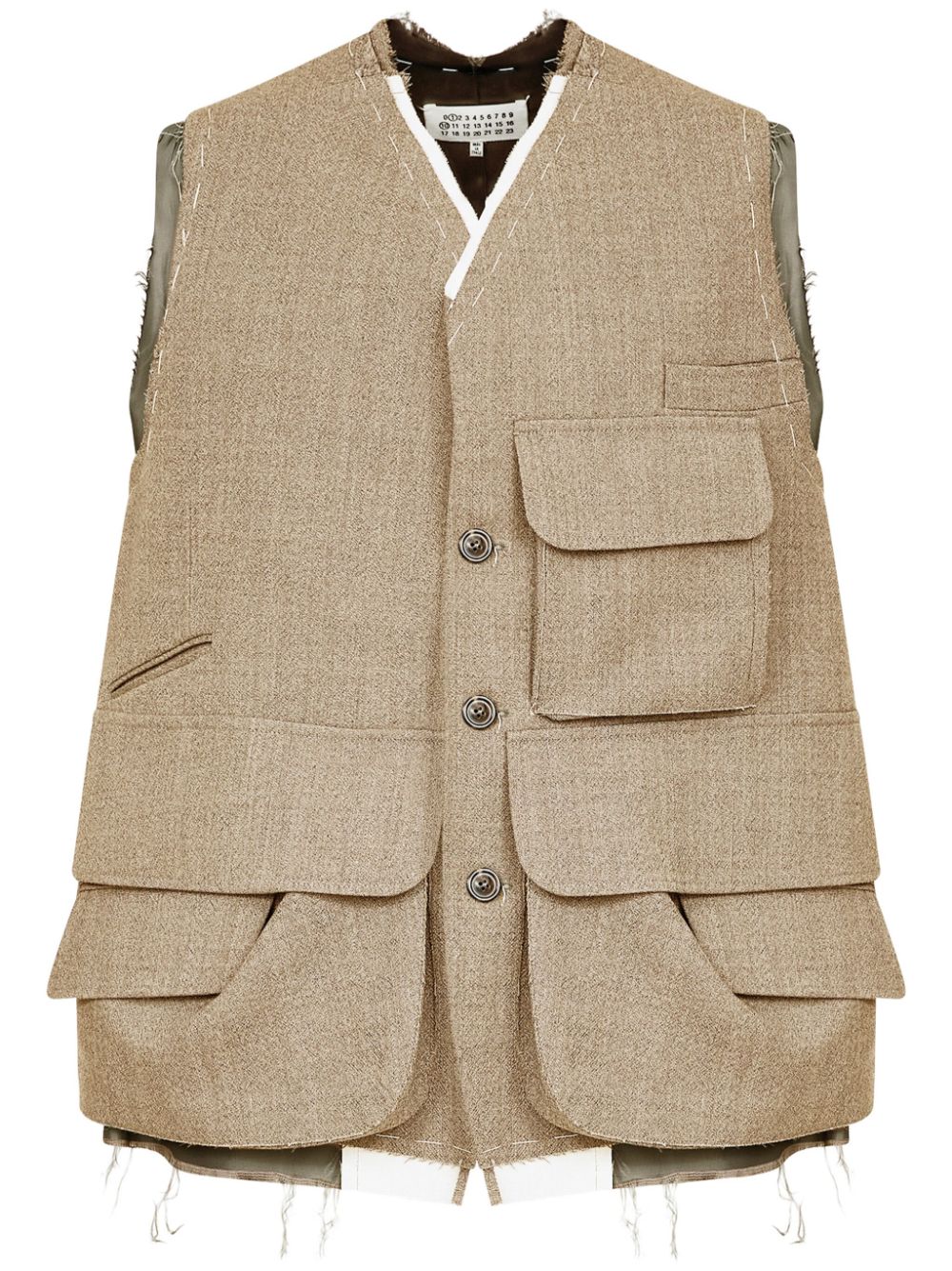 cargo wool vest