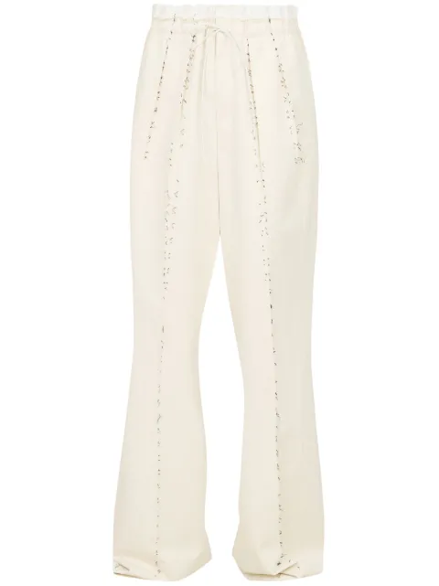 Maison Margiela pantalones con cordones
