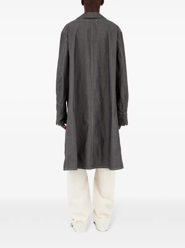 Maison Margiela Four Stitches コート | グレー | FARFETCH JP