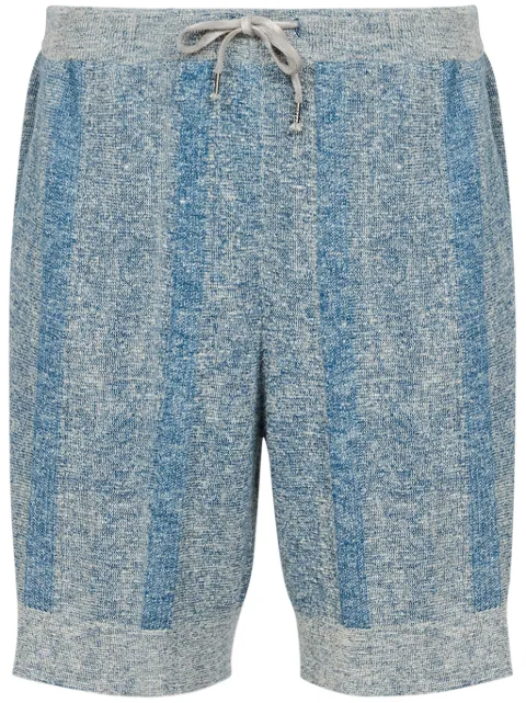 Maison Margiela شورت مخطط