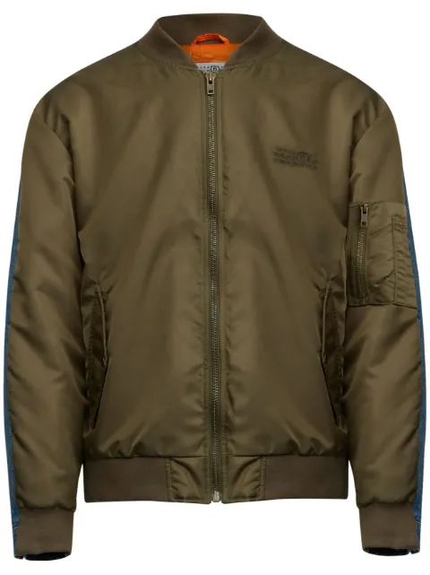 MM6 Maison Margiela numbers-motif bomber jacket
