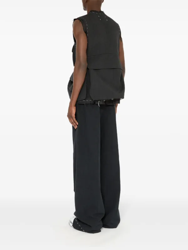 Maison Margiela カーゴベスト | グレー | FARFETCH JP