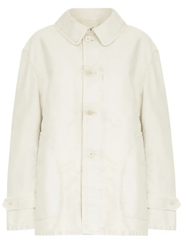 Maison Margiela Denim Jacket in Neutrals