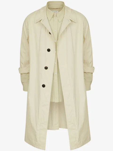 Maison Margiela gabardina a capas