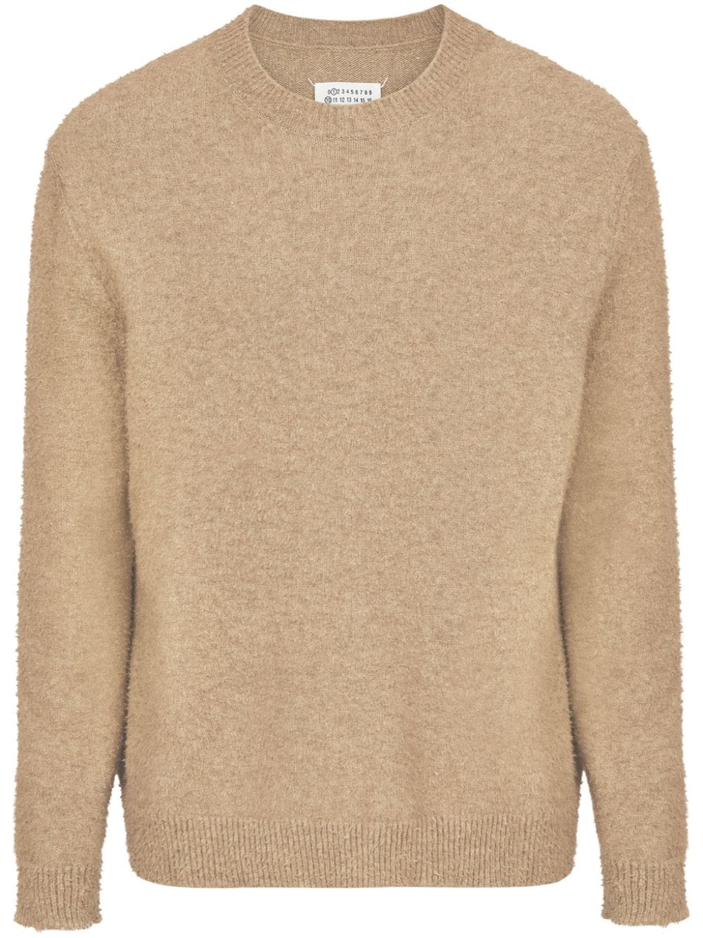 Maison Margiela Crew-neck Jumper In Gold