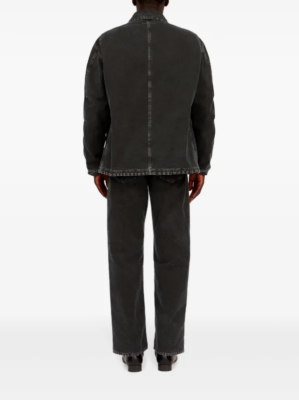 MM6 Maison Margiela デニムジャケット | ブラック | FARFETCH JP