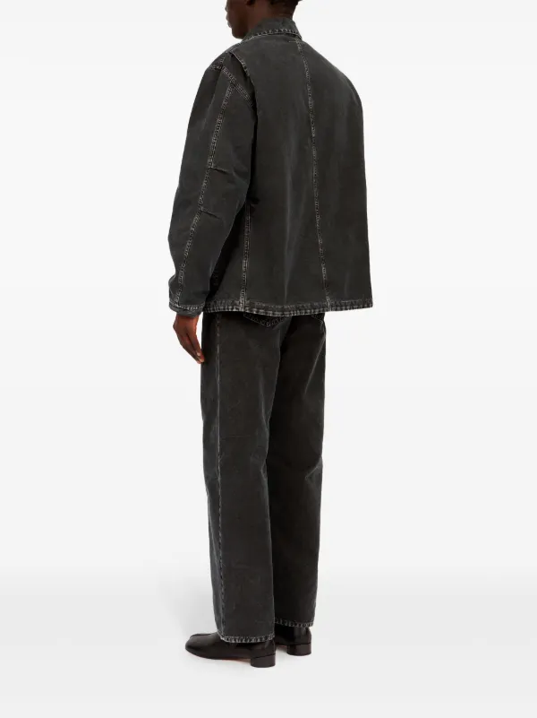 MM6 Maison Margiela デニムジャケット | ブラック | FARFETCH JP