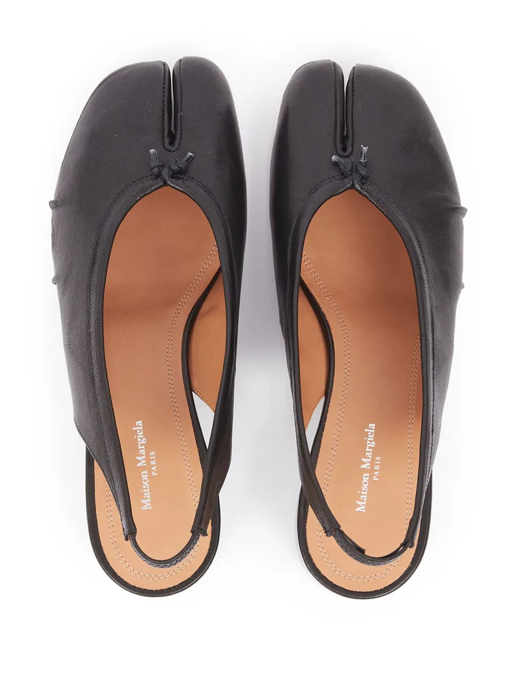 Maison Margiela 30 mm Tabi pumps Zwart
