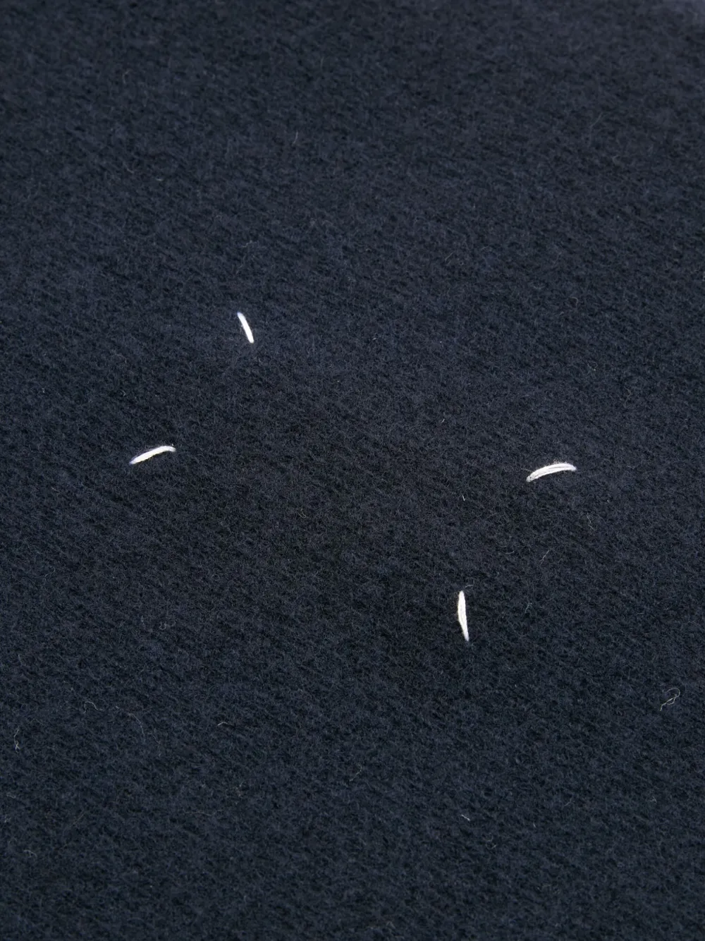 Maison Margiela Four Stitches sjaal Blauw