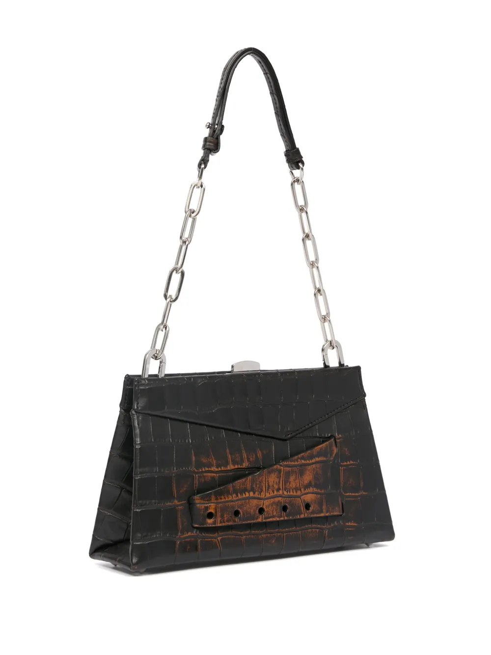 Maison Margiela Borsa a spalla Snatched piccola | Clutch | Image 3