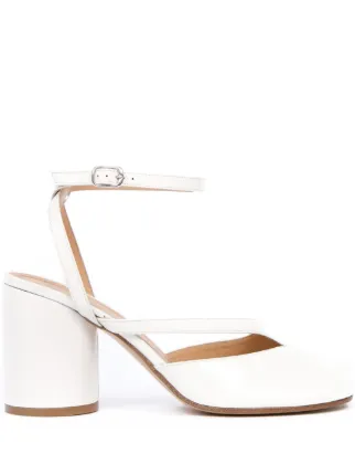 Maison Margiela 80mm Tabi Sandal Pumps | White | FARFETCH Maison Margiela 80mm Tabi Sandal Pumps | White | FARFETCH