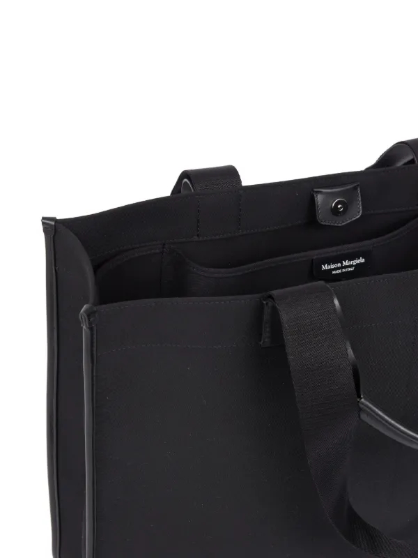 【MAISON MARGIELA】 Cabas Tote Bag トートバッグ Maison Margiela Large Cabas Tote Bag | Black | FARFETCH