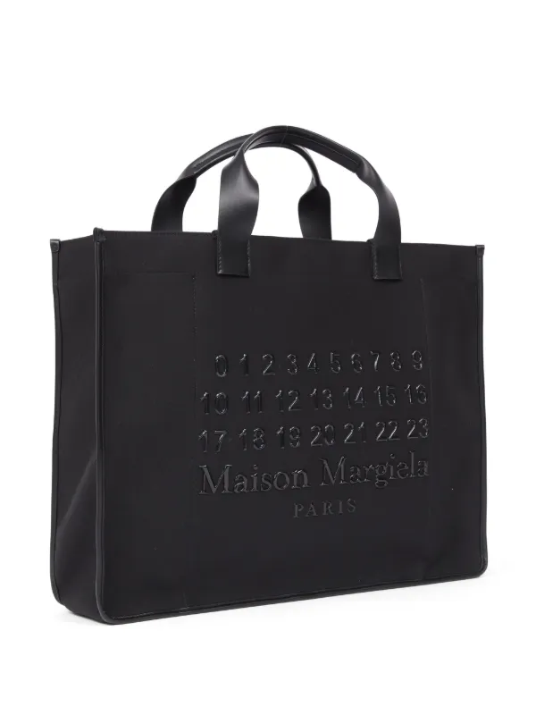 【送料&関税込】Maison Margiela Cabas Large Shoulder Bag Maison Margiela Large Cabas Tote Bag | Black | FARFETCH