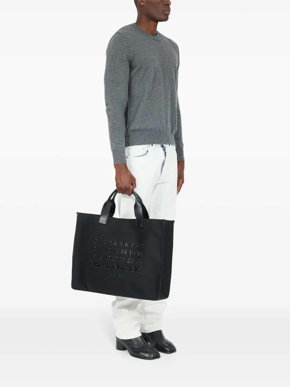 Maison Margiela Cabas grote shopper Zwart