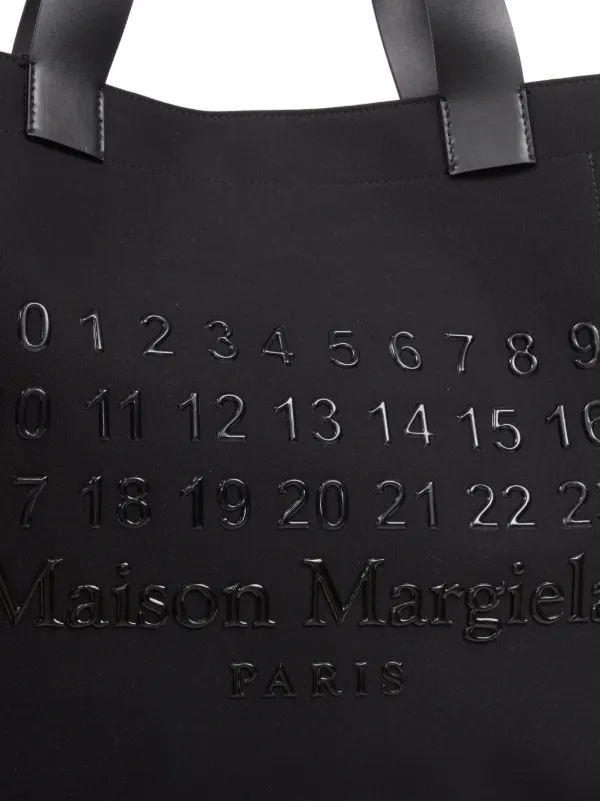 【送料&関税込】Maison Margiela Cabas Large Shoulder Bag Maison Margiela Large Cabas Tote Bag | Black | FARFETCH