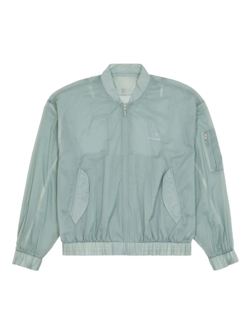 MM6 Maison Margiela X Salomon x Salomon プリント ジャケット - ブルー MM6 Maison Margiela X Salomon x Salomon プリント ジャケット - ブルー