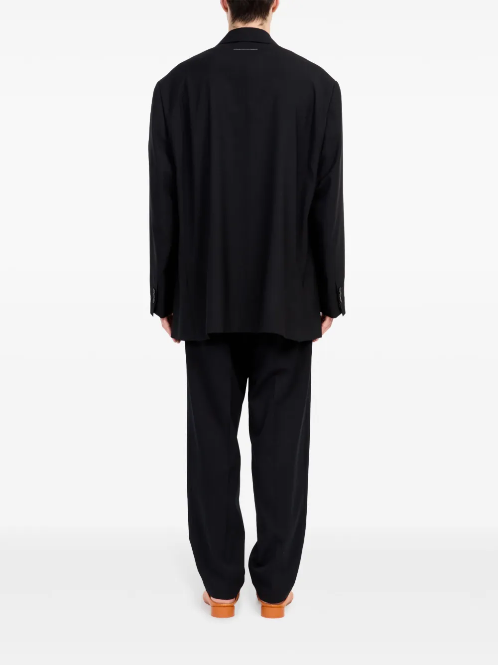 MM6 Maison Margiela Jack met logo-applicatie Zwart