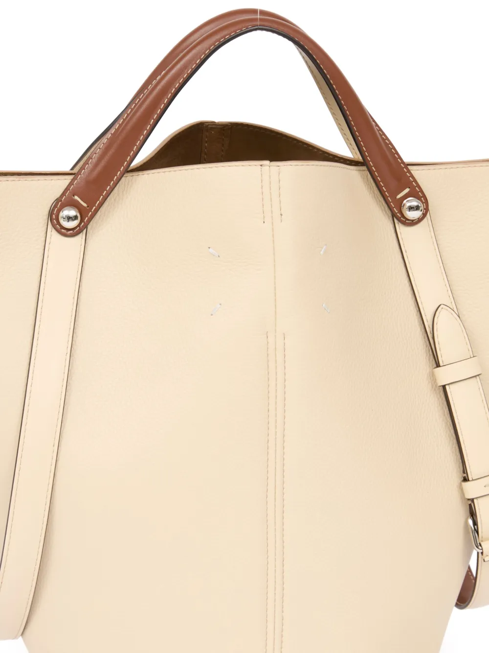 Maison Margiela Medium Dress-age Shoulder Bag In Neutrals