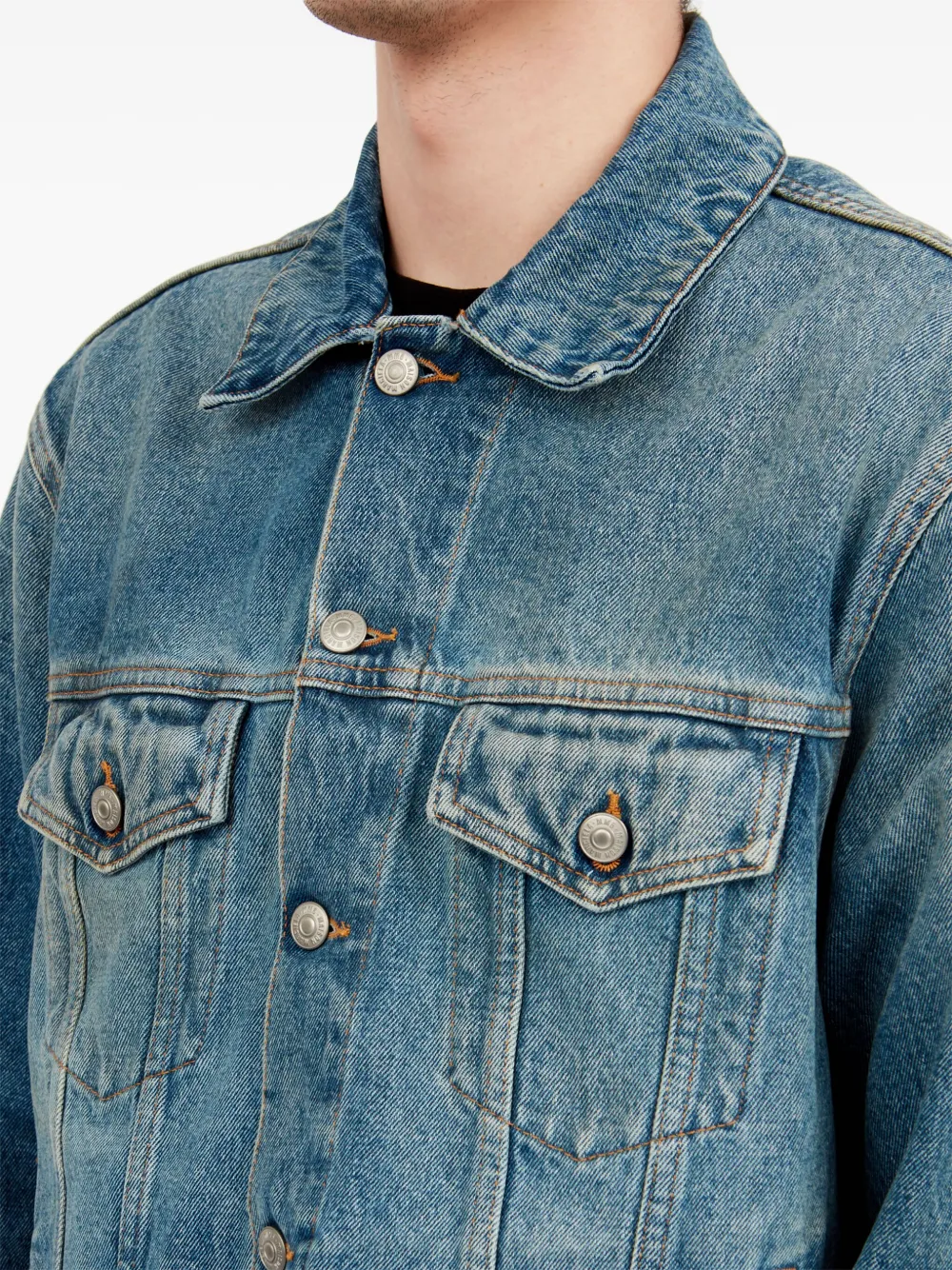 Affordable MM6 Maison Margiela cotton denim jacket Men