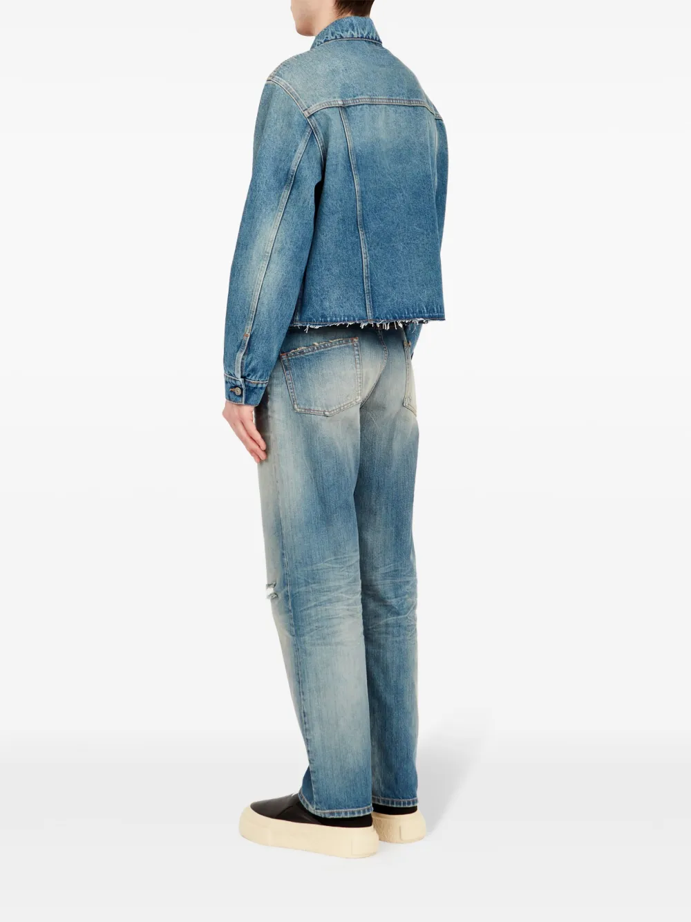 Affordable MM6 Maison Margiela cotton denim jacket Men